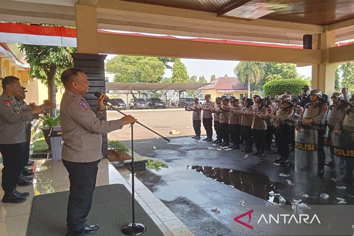 Polres Pekalongan simulasikan pengamanan pelaksanaan  Pilkada 2024