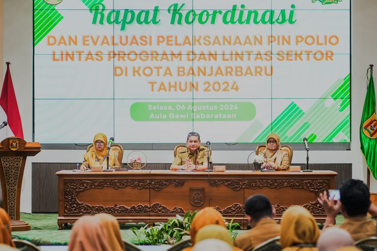 Pemkot Banjarbaru optimistis capai target imunisasi Polio