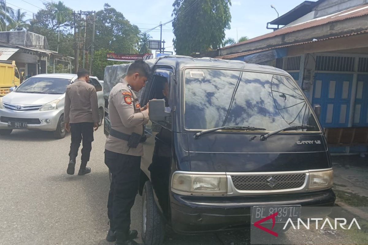 Satlantas Polres Abdya ungkap kasus tabrak lari di Jalan Guhang