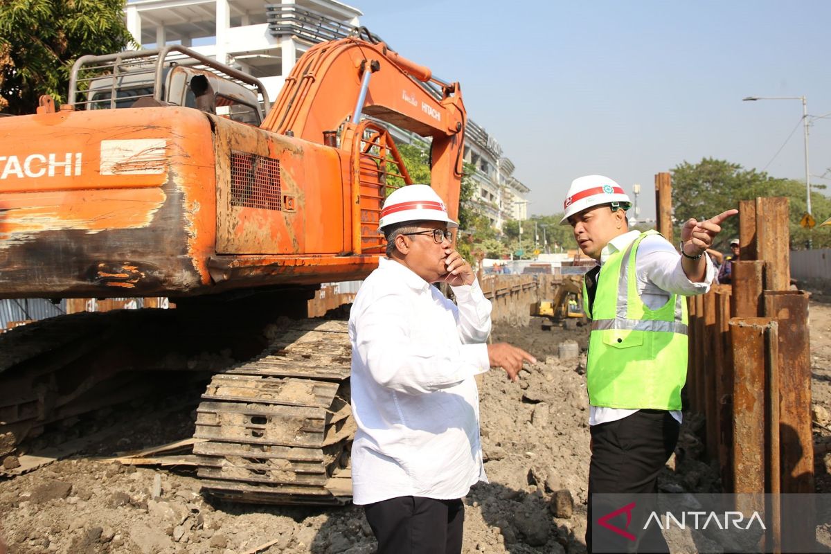 Pemkot Surabaya kebut pembangunan terowongan pejalan kaki TIJ-KBS