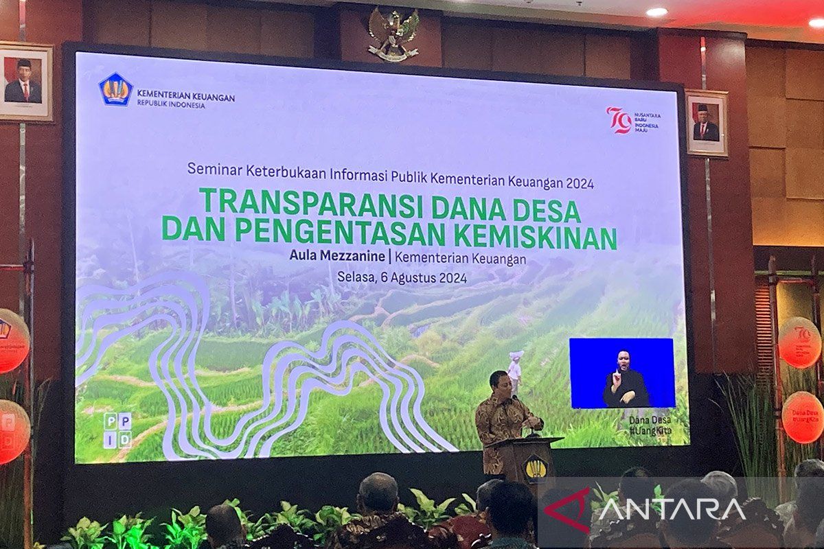 Wamenkeu II sebut Dana Desa beri andil dalam tekan angka kemiskinan