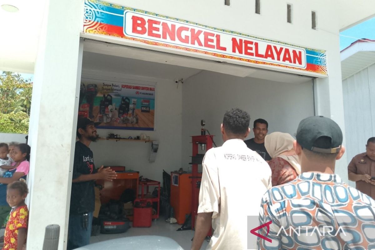 DKP Papua apresiasi anak muda OAP kelola bengkel nelayan di Kalamo Biak