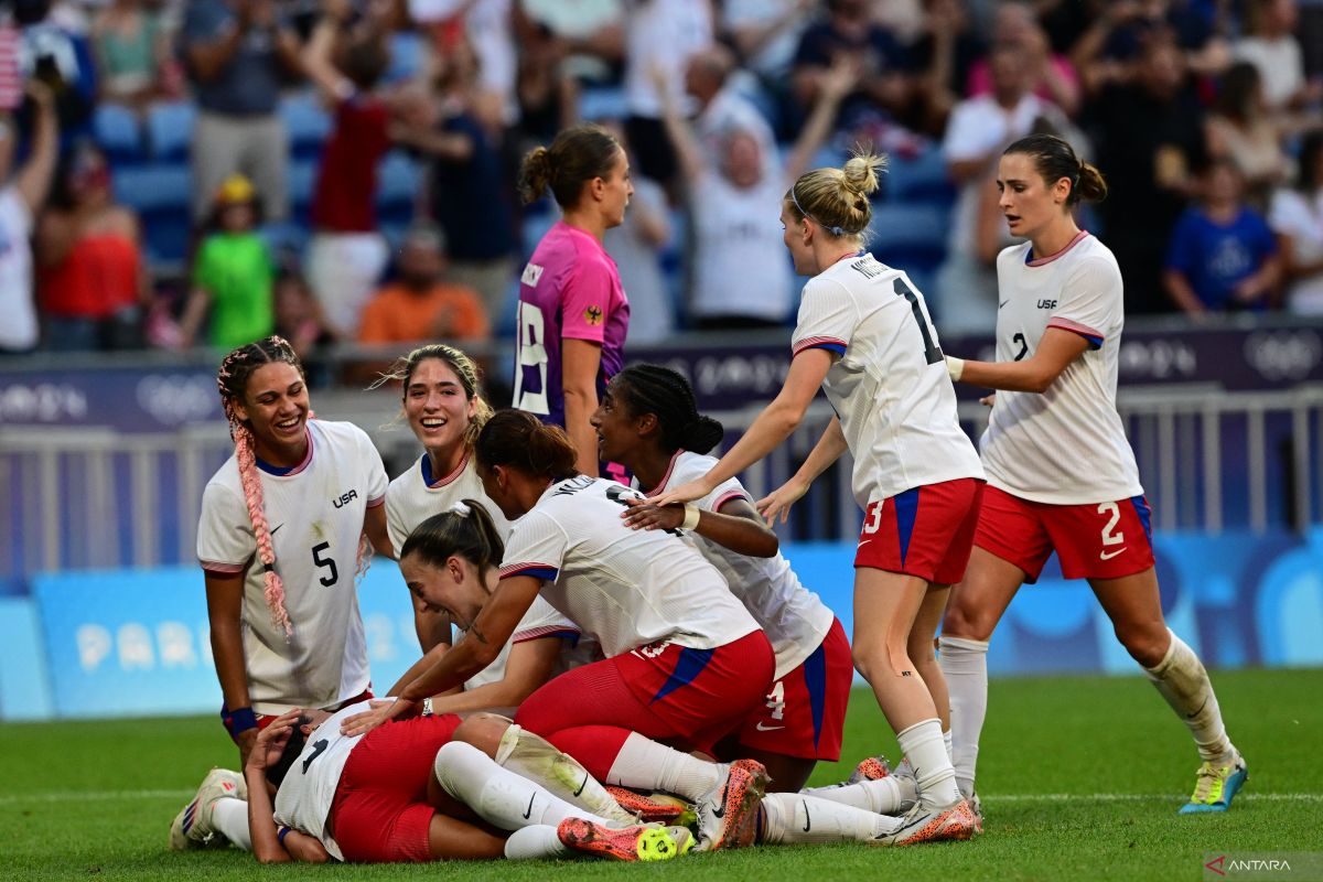 Olimpiade 2924, Amerika Serikat  ke final setelah kalahkan Jerman 1-0