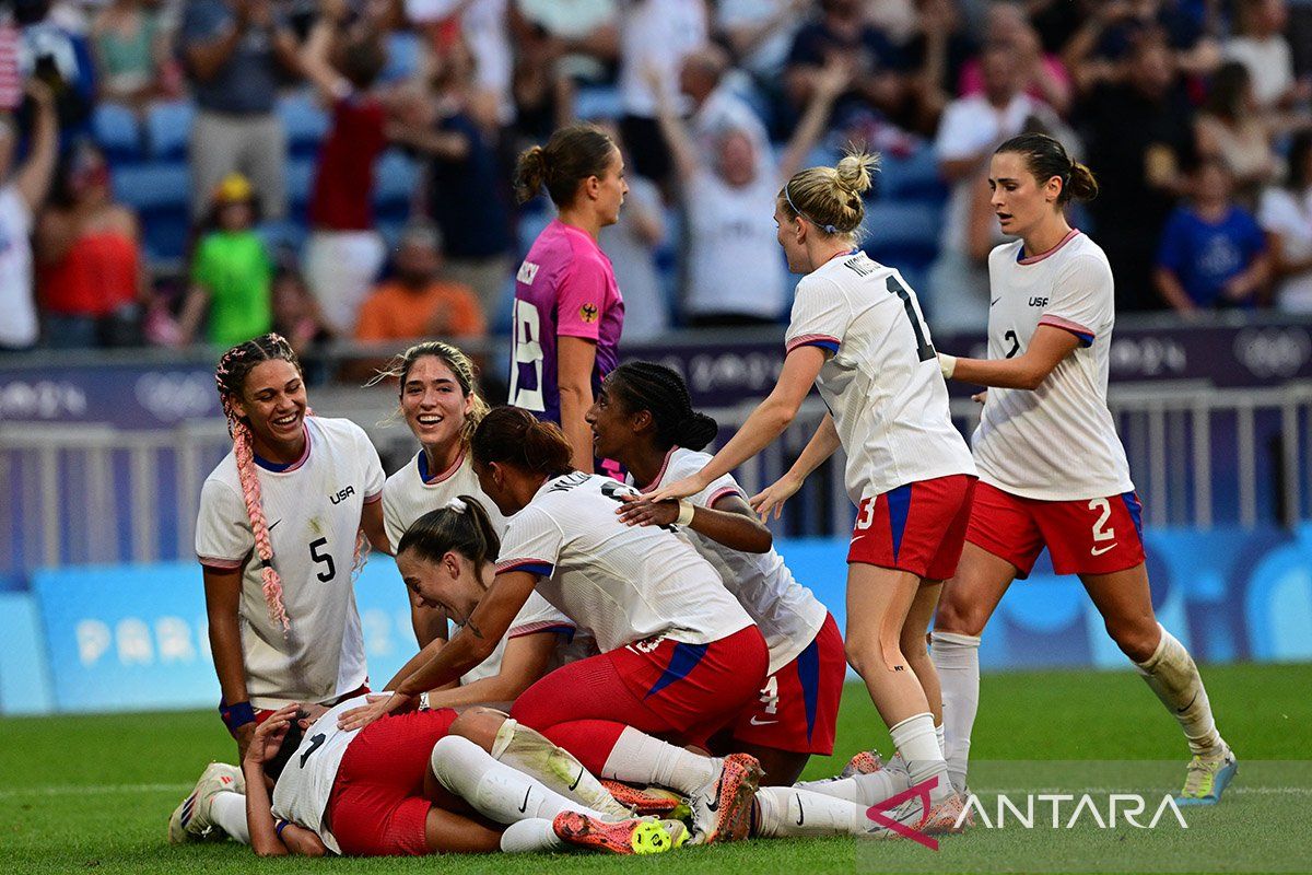 Jadwal final dan perebutan tempat ketiga sepak bola putri Olimpiade