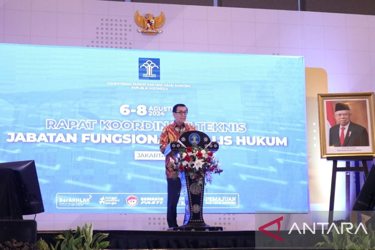 Menkumham optimistis Persahi jadi motor penggerak pembangunan hukum