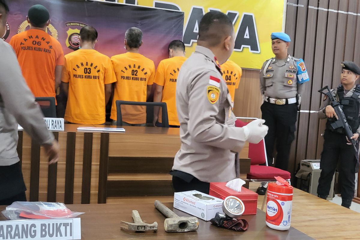 Polisi dalami kasus penjarahan makam di Kubu Raya Kalbar