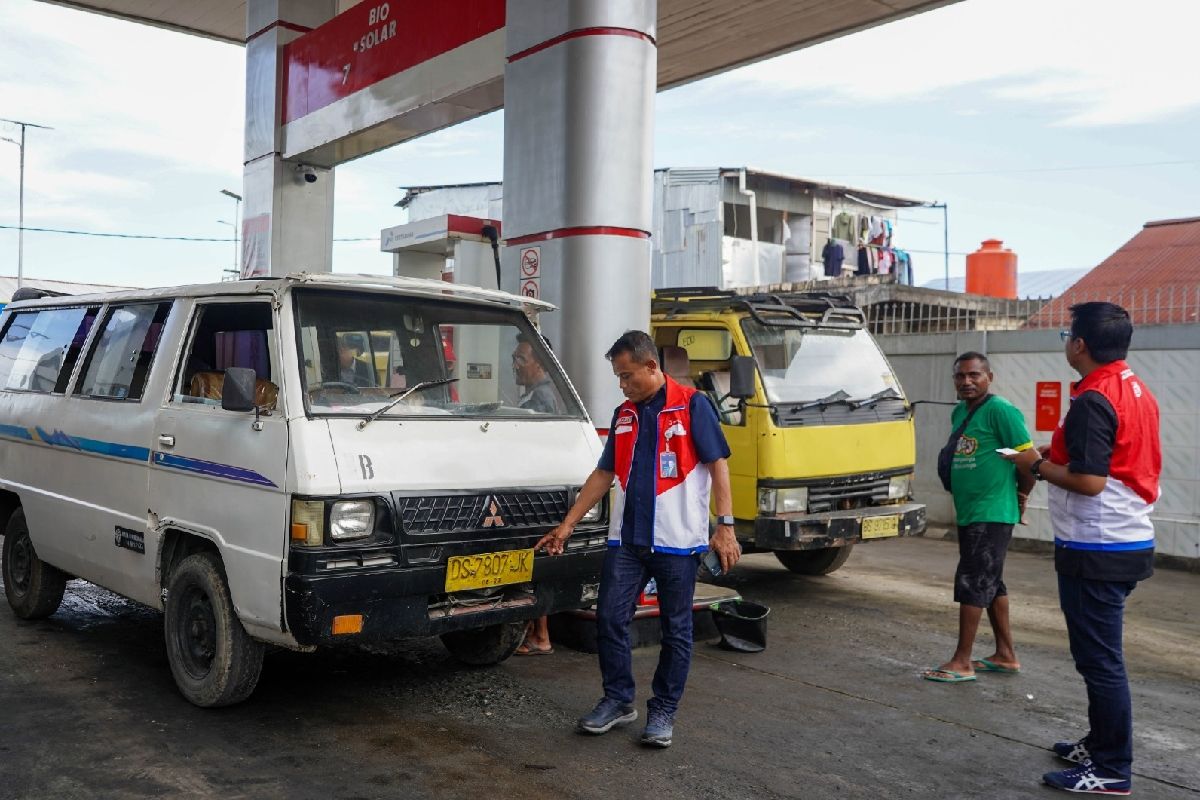 Pertamina Papua-Maluku blokir 1.967 kendaraan salah gunakan BBM subsidi