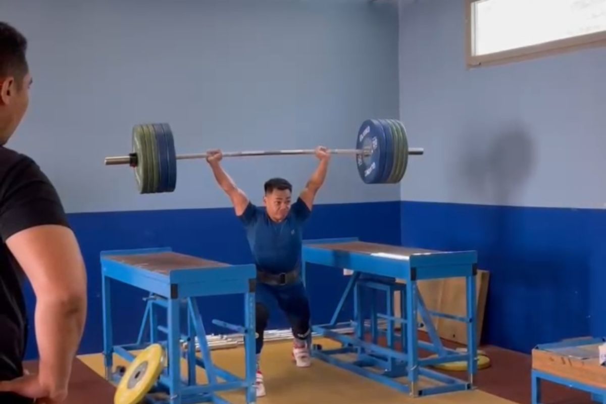 Lifter Eko bertekad suguhkan penampilan maksimal pada laga di kelas 61 kg Olimpiade