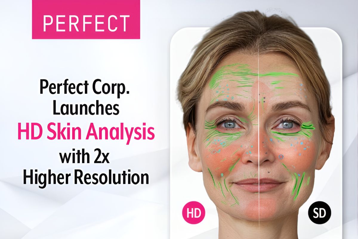 Perfect Corp luncurkan teknologi analisis kulit "HD Skin Analysis"