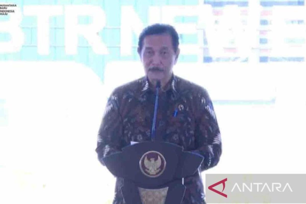 Luhut: Produksi anoda baterai Kendal bisa pasok 1,5 juta mobil listrik