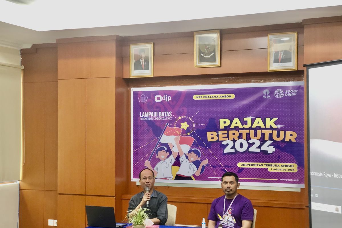 KPP Pratama Ambon dan UT tingkatkan literasi perpajakan lewat pajak bertutur bagi mahasiswa