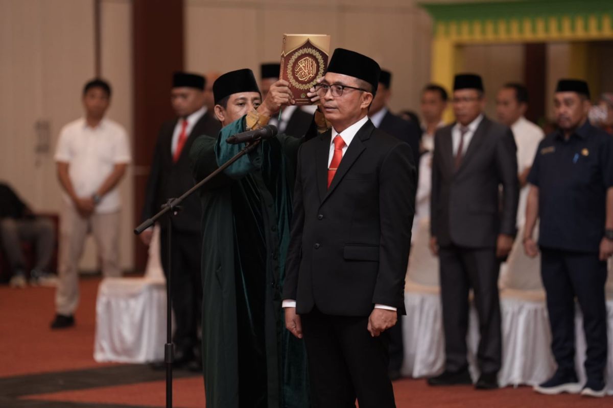 Abubakar dilantik sebagai Pj Sekprov Maluku Utara