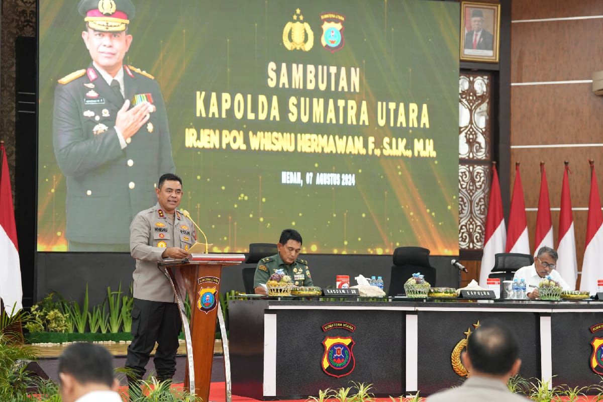 Polda Sumut kerahkan 12.514 personel untuk pengamanan  Pilkada 2024