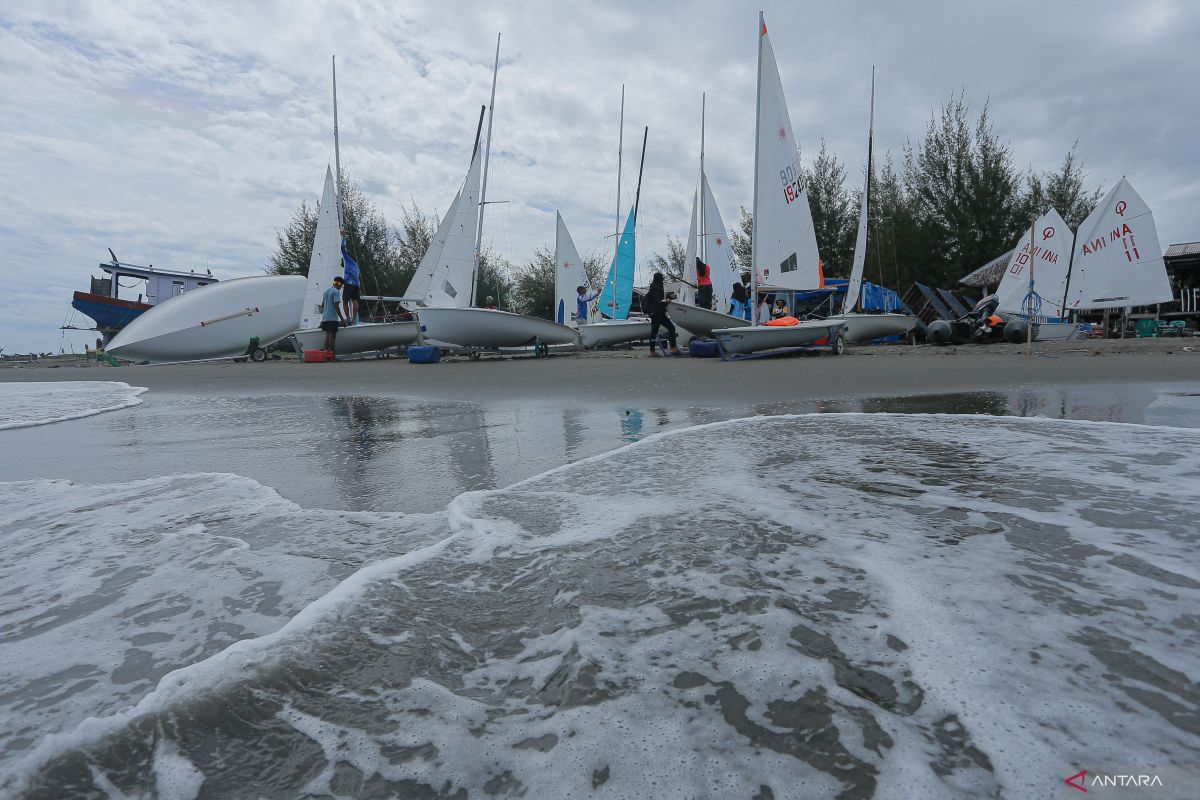 Tim layar Kaltim dan Kaltara PON XXI mulai jajal perairan laut Aceh