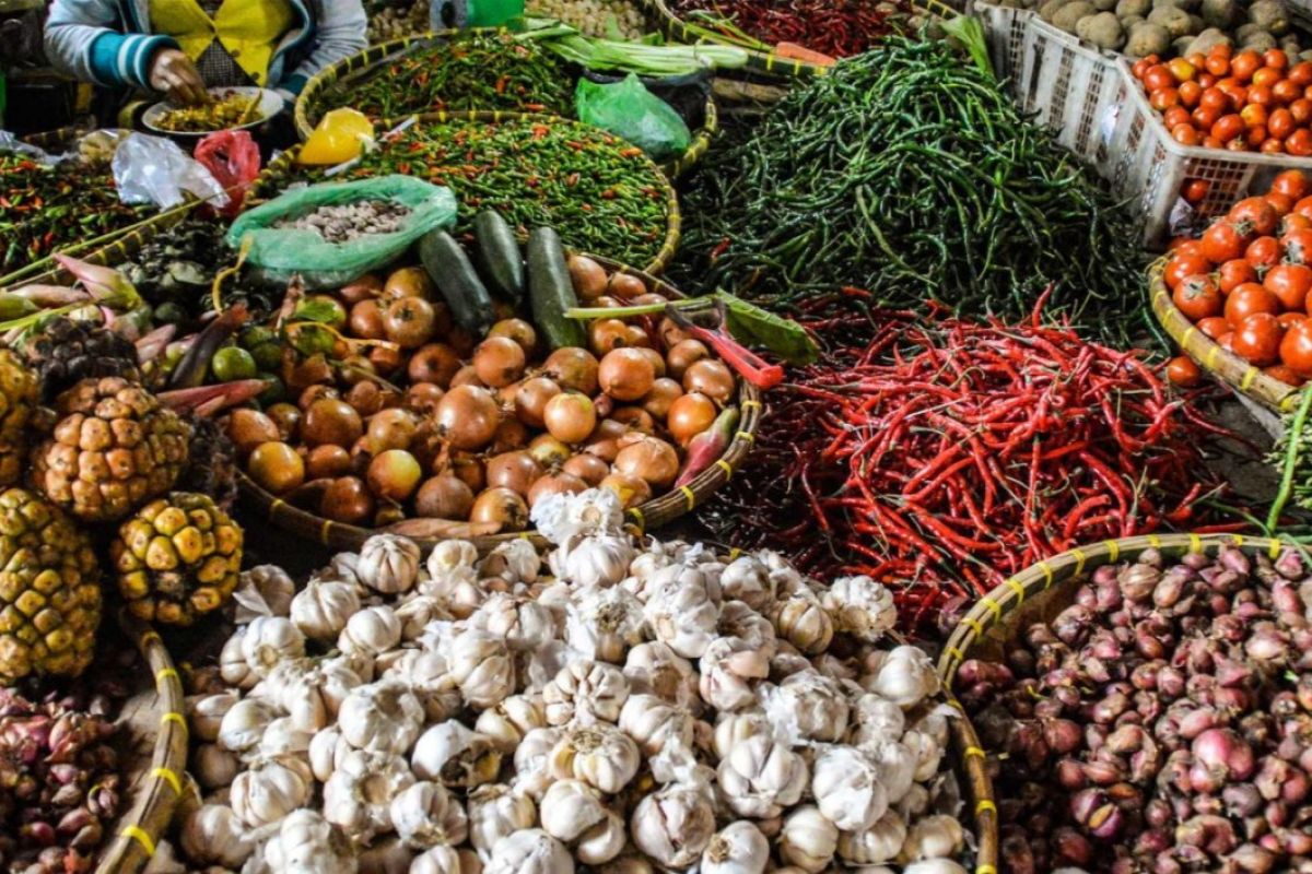 Rabu, harga bawang merah dan daging ayam masih anjlok di Kota Medan