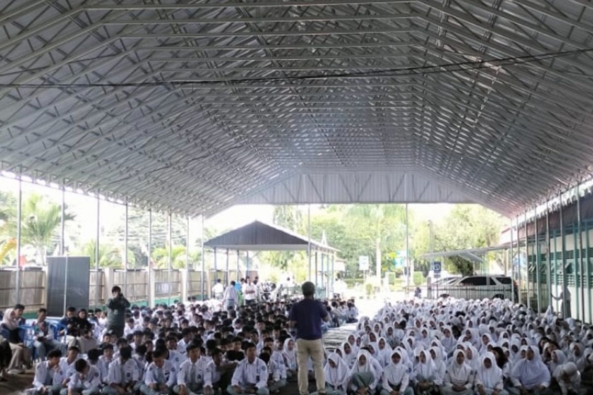 1.000 pelajar di Tabalong ikuti kegiatan Pajak Bertutur