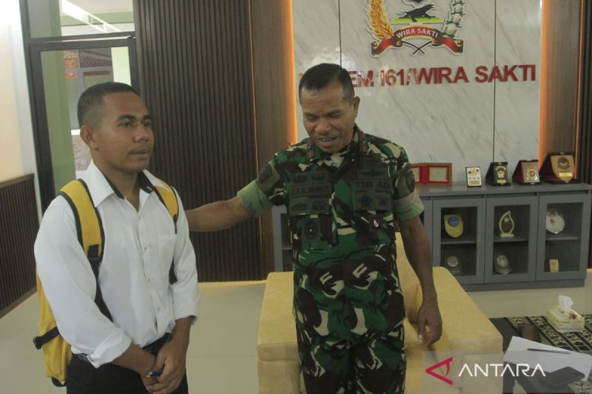 Danrem Wirasakti siap bina Joni Kalla agar lolos TNI