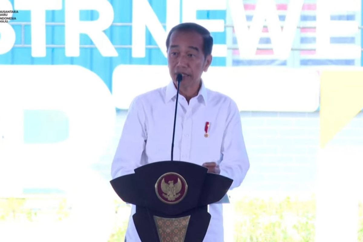 Presiden Jokowi sebut rencana bangun ekosistem besar EV mulai terlihat nyata