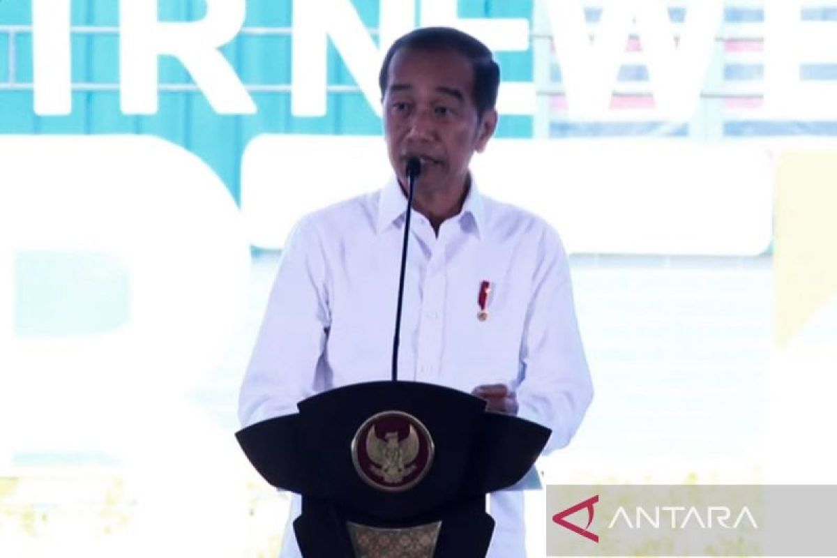 Presiden: Rencana bangun ekosistem besar EV mulai terlihat nyata