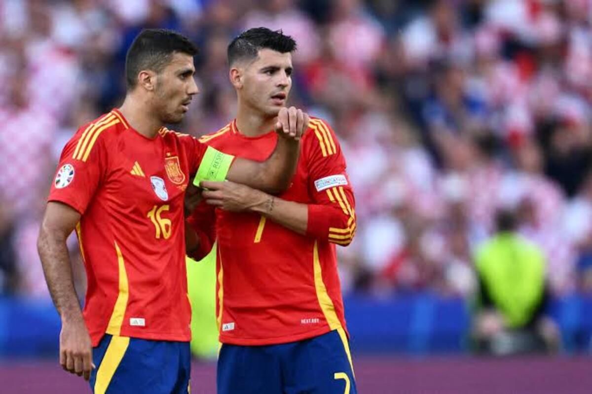 Nyanyian sebut Gibraltar bagian dari Spanyol, Morata dan Rodri disanksi UEFA