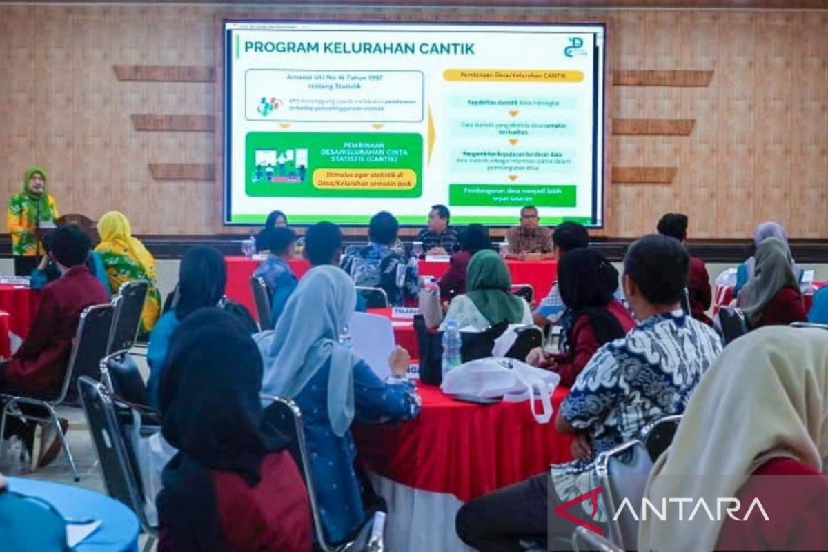 Pemkot Medan: Kelurahan Cantik bisa  tingkatkan kualitas data statistik