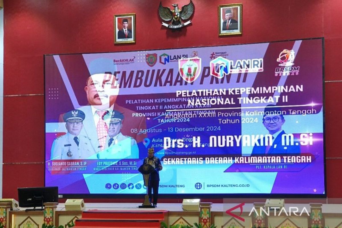 Sekda Kalteng: Transformasi tata kelola pemerintahan ciptakan sistem responsif