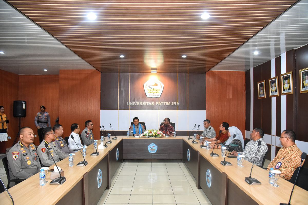 Kapolda  Maluku gandeng perguruan tinggi ciptakan situasi Kamtibmas