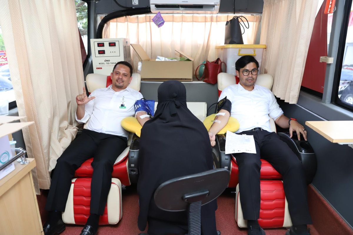 Bank Aceh kumpulkan 1.384 kantong darah pada HUT ke 51