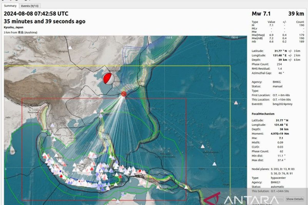 Potensi tsunami di Jepang  terdampak ke Indonesia? Berikut penjelasan BMKG