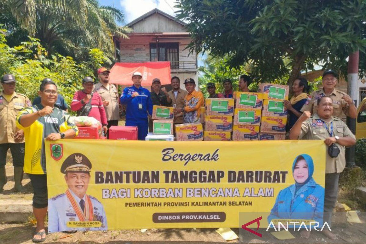 Kalsel salurkan bantuan logistik untuk korban banjir Tanah Laut