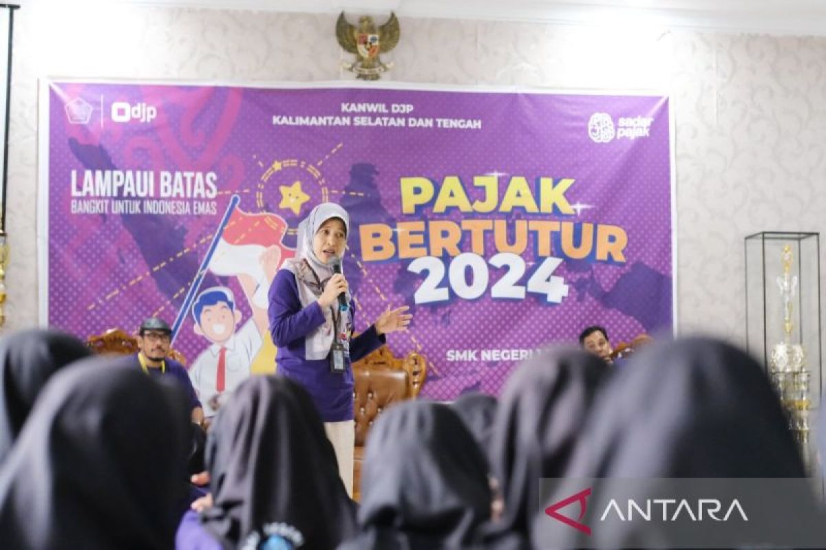 2.500 siswa diikuti edukasi pajak sejak dini di Kalselteng