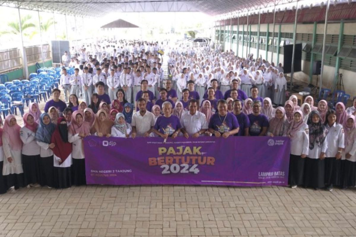 Pajak Bertutur  edukasi pelajar akan pentingnya bayar pajak