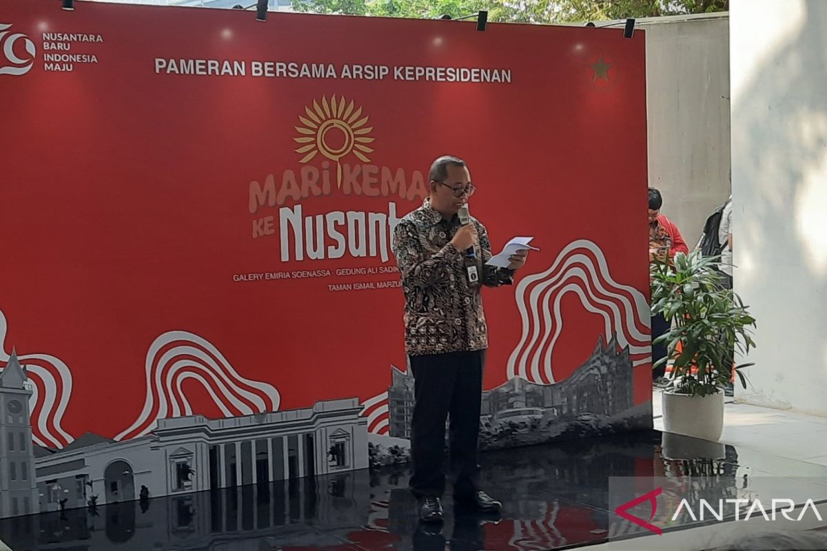 Ungkap sejarah ide perpindahan ibu kota melalui pameran Arsip Kepresidenan