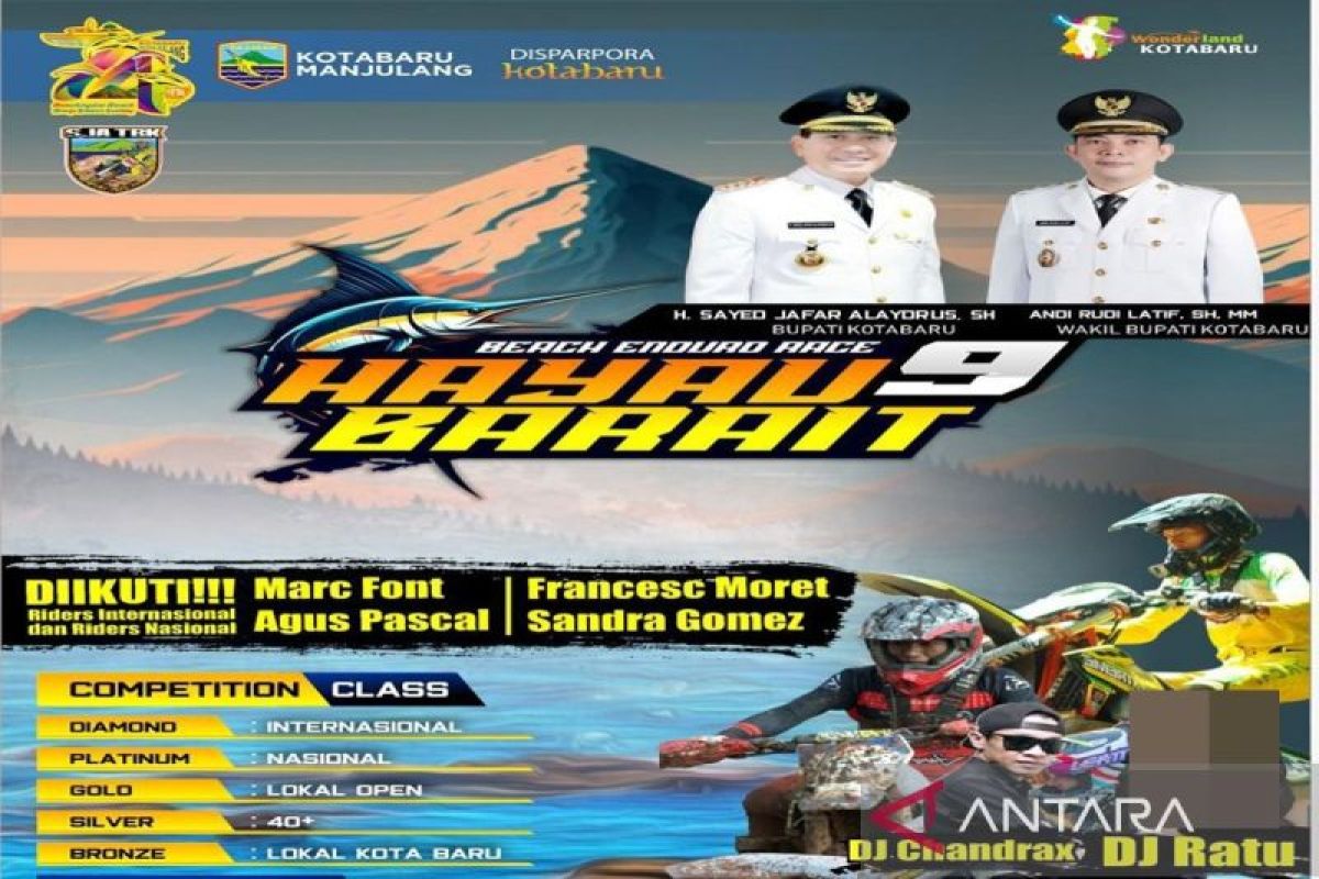 Kotabaru Promosikan Wisata Lewat Beach Enduro Race Hayau Barait 9