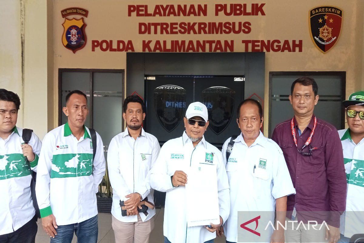 DPW PKB Kalteng laporkan Lukman Edy ke polisi terkait pencemaran nama baik
