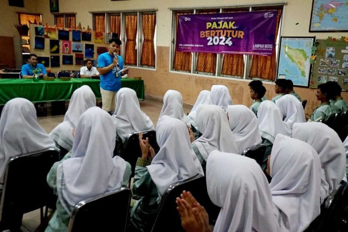 Cara DJP Aceh perkenalkan pajak sejak dini kepada pelajar