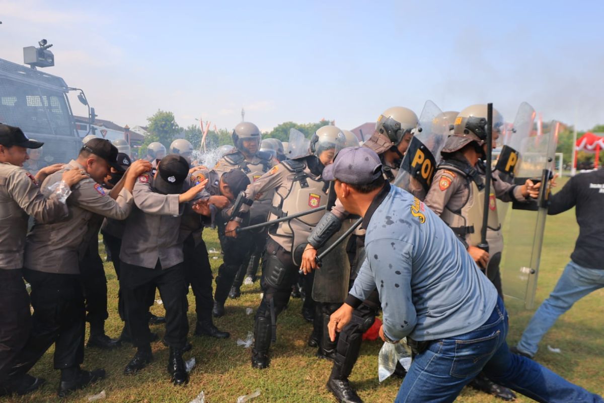 Polres Kota Madiun siap antisipasi kerusuhan Pilkada 2024