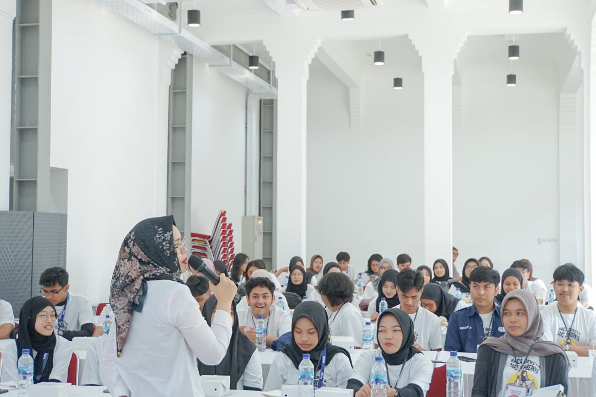 LKBN ANTARA beri pelatihan jurnalistik untuk mahasiswa PNJ di Antara Heritage Center