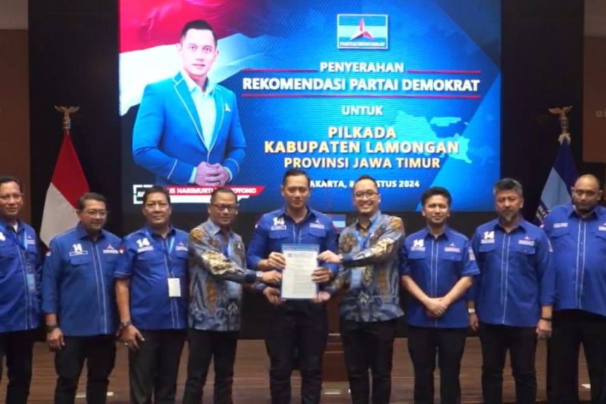 Demokrat usung Ghofur-Firosya bakal cabub-cawabup Lamongan