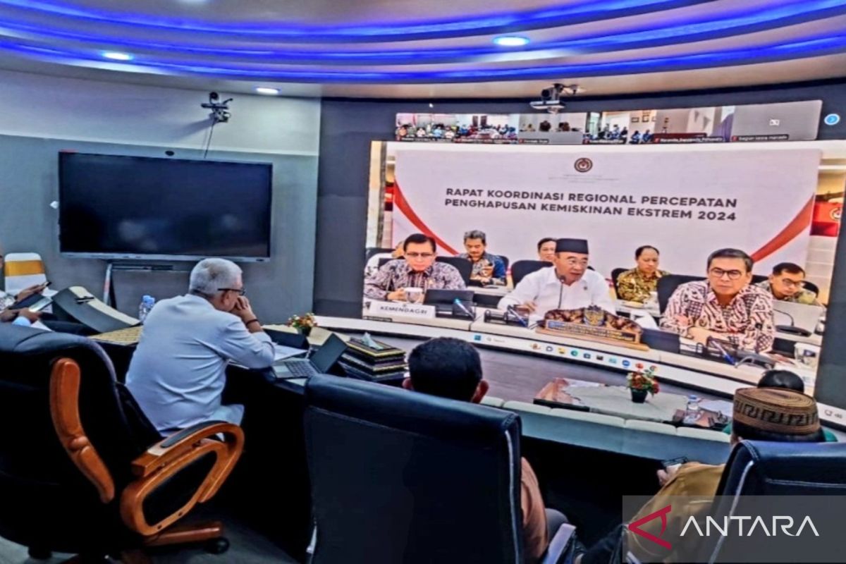 Pemprov Gorontalo atasi kemiskinan ekstrem secara terpadu