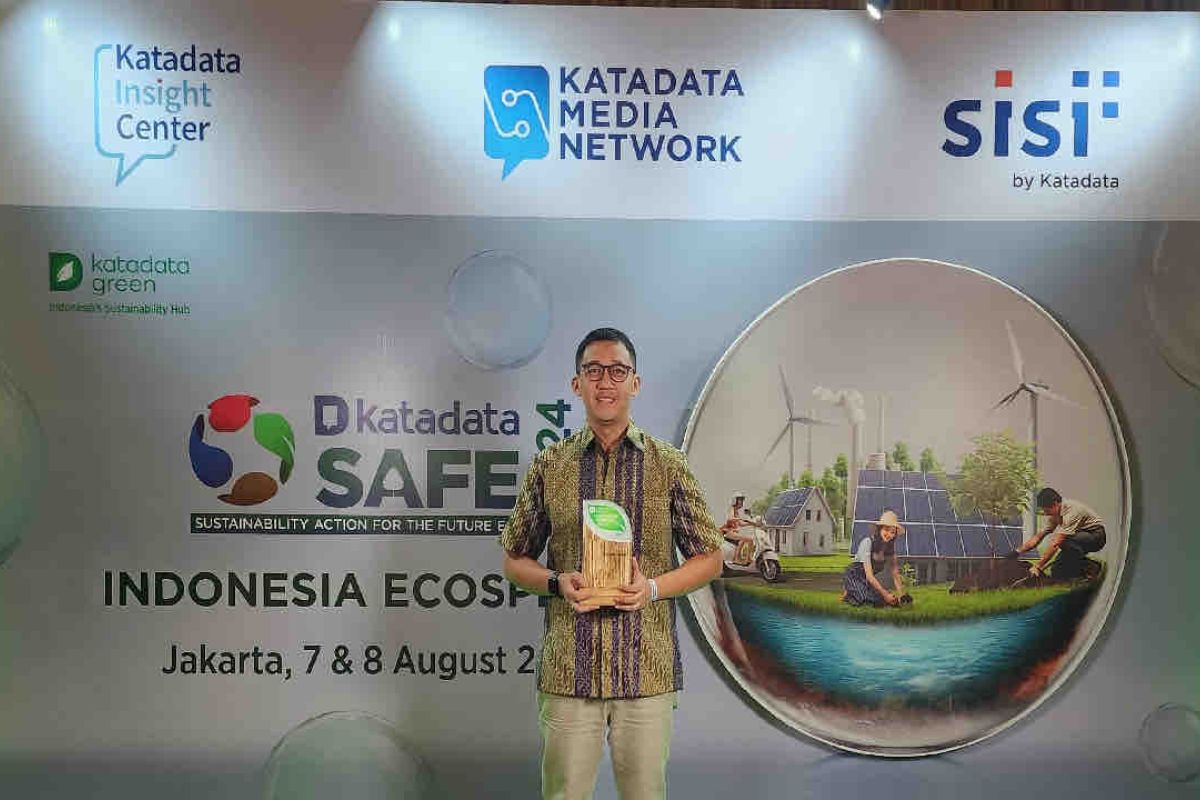 PT HIS raih penghargaan "Katadata Green Initiative Award 2024"