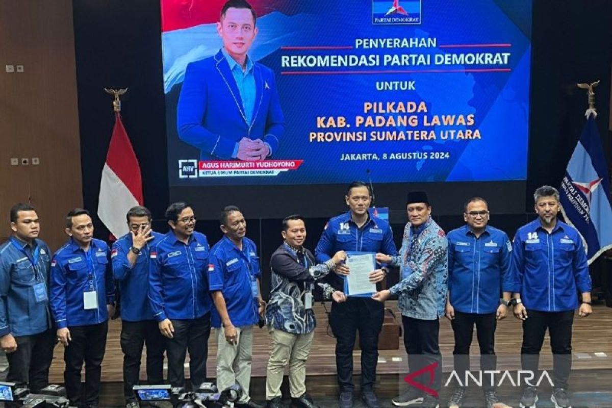 Partai Demokrat usung Putra Mahkota - Achmad Fauzan di Pilkada Palas 2024