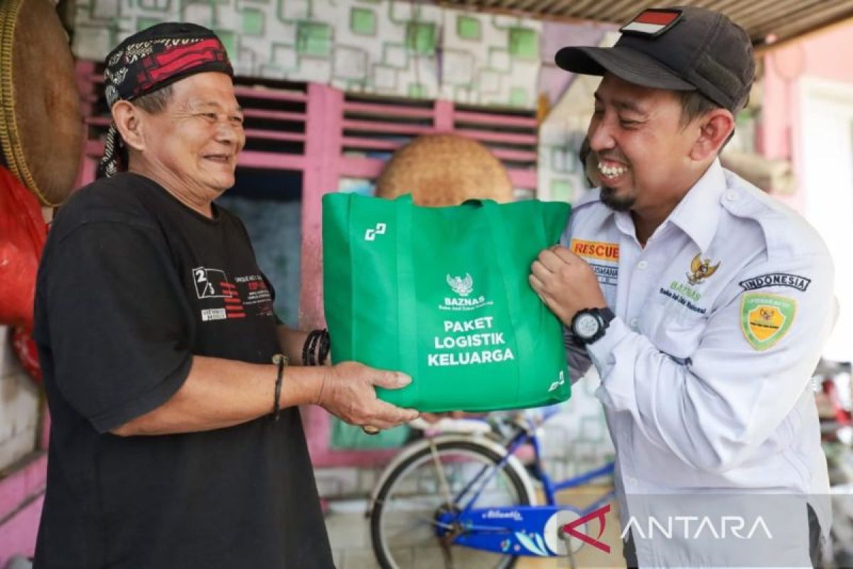 Baznas salurkan 500 paket logistik untuk mustahik di Tangerang