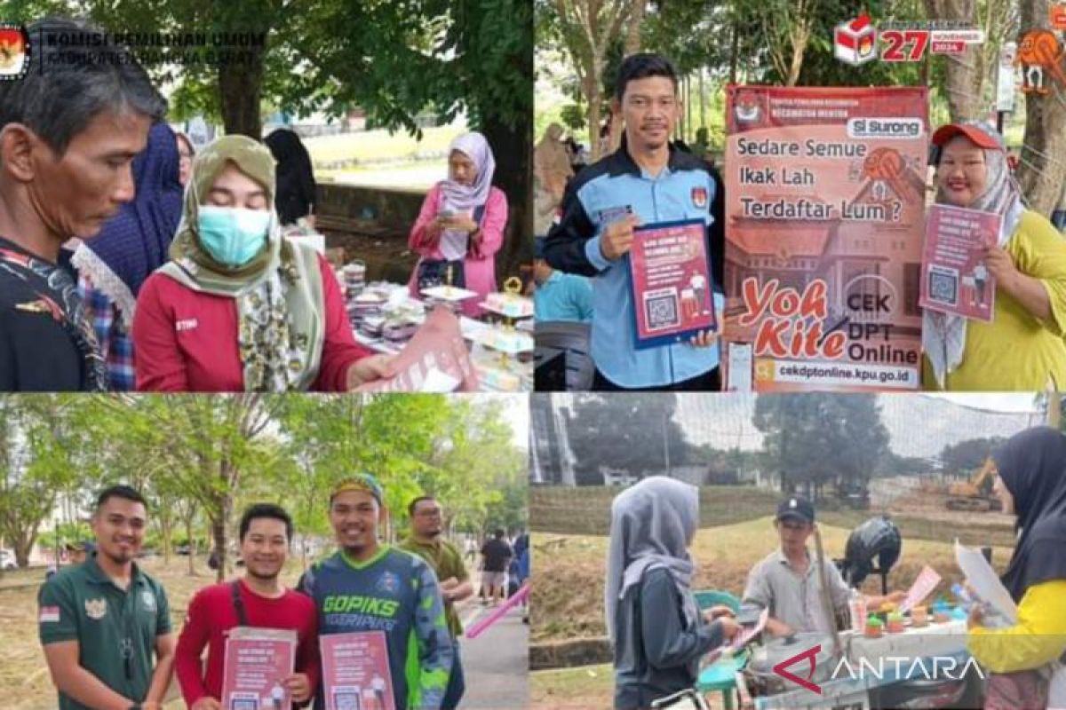 KPU Bangka Barat sosialisasi peningkatan pemilih Pilkada 2024