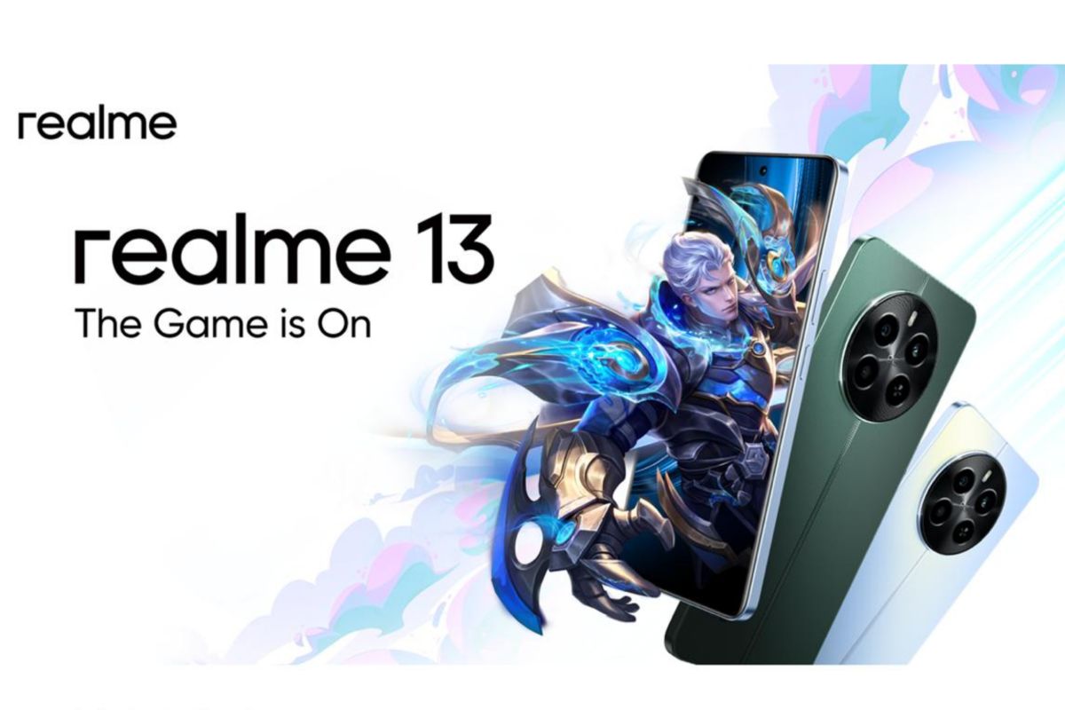 realme 13 dijual di seluruh Indonesia mulai 10 Agustus