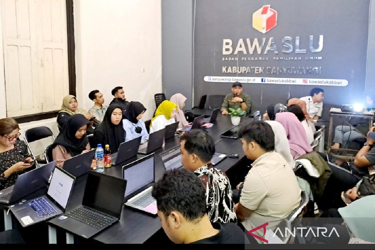 Jelang penetapan DPS, Bawaslu Banyuwangi inventarisir hasil pengawasan