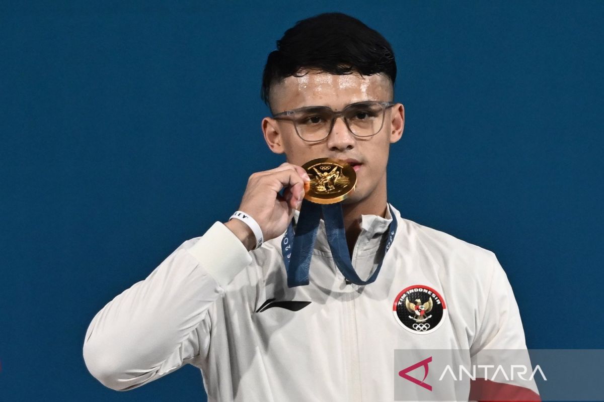 Rizki Juniansyah menangis ,akui emosional catat sejarah Olimpiade