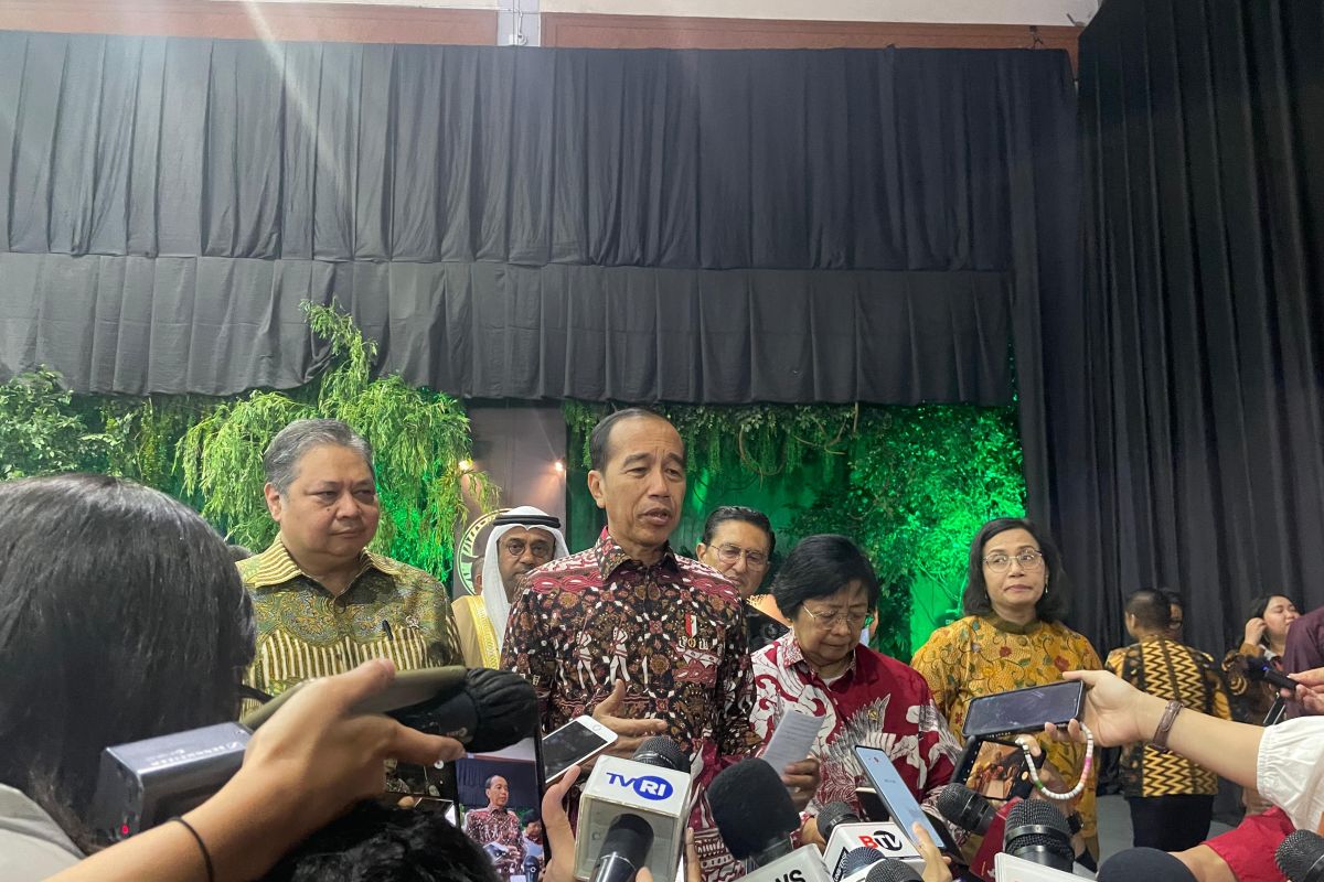 Presiden: Anggaran upacara HUT RI wajar naik karena di dua tempat