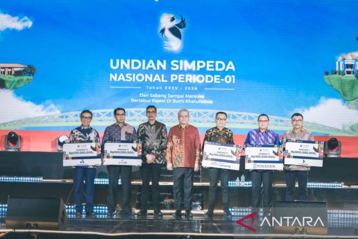 Ini daftar pemenang pengundian tabungan simpeda periode 1 2024