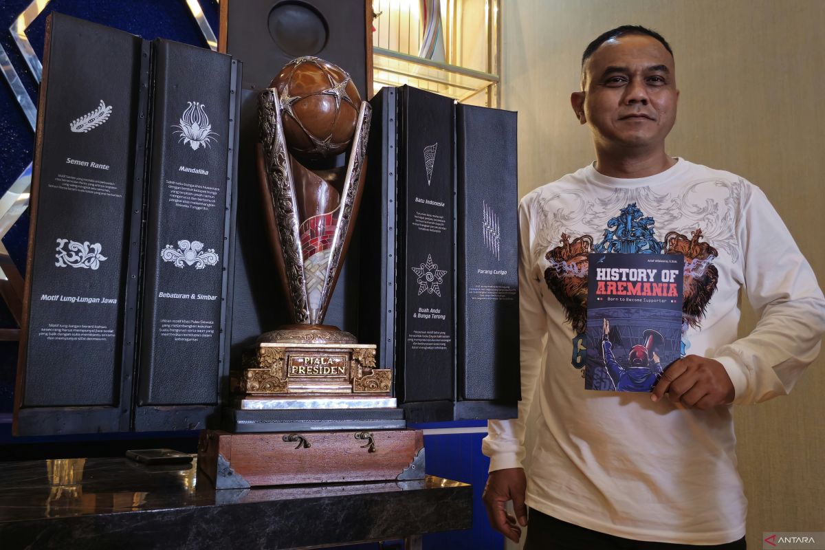 Lahirnya suporter Arema terpotret dalam buku 